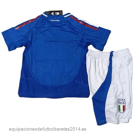Nuevo 1ª Jugadores Conjunto De Niños Italia 2024 Azul Baratas